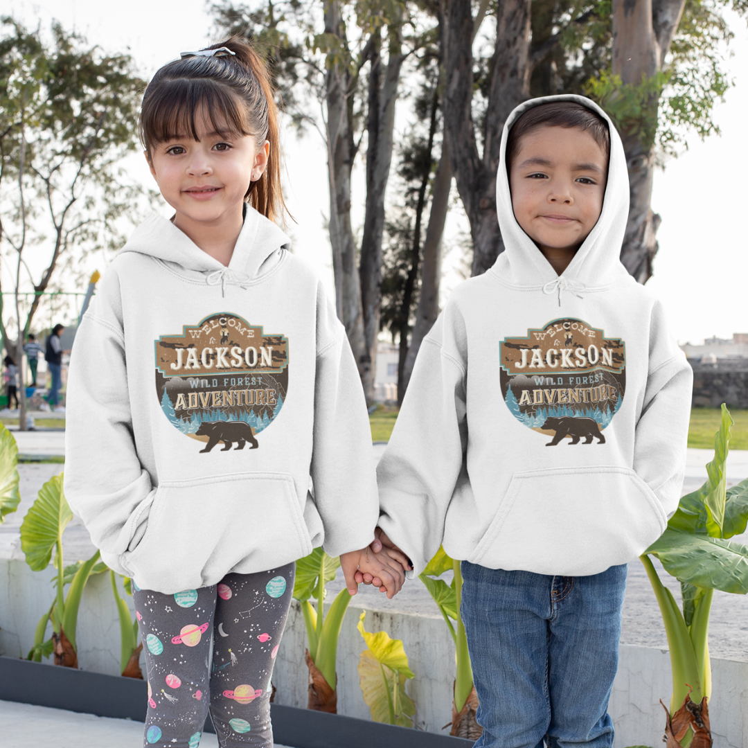 Welcome To Jackson Wyoming Adventure Lovers Hoodie