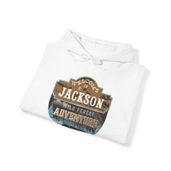 Welcome To Jackson Wyoming Adventure Lovers Hoodie