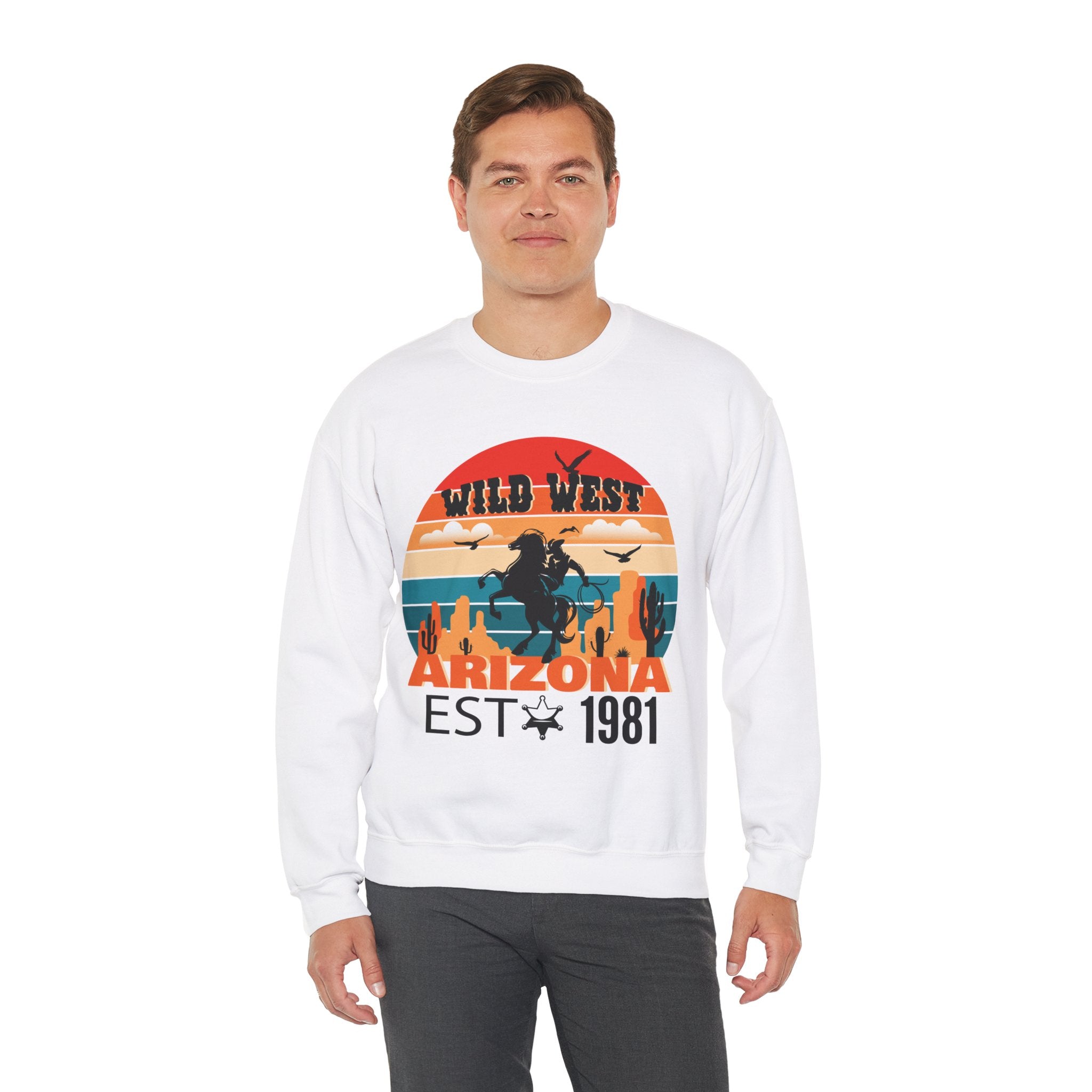 Arizona Wild West  Crewneck Sweatshirt